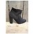Apc A.P.C. Botines en ante negro mate - vista 2