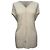 Camicetta con scollo a V Rick Owens in acetato bianco