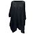 Camiseta túnica Rick Owens en algodón negro