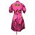 Abito Miu Miu 2017 Space Print in seta rosa - vista 4