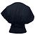 Camicetta Rick Owens con scollo a barca e maniche corte in cotone nero - vista 2