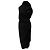 Vestido midi de gola canoa Rick Owens em seda preta Preto
