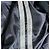 Poncho con zip Rick Owens in seta nera Nero - vista 3