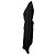 Abito midi Cocoon Rick Owens in acetato nero - vista 2