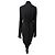 Abito midi Cocoon Rick Owens in acetato nero - vista 3