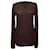 Rick Owens Strickpullover aus brauner Wolle  - Ansicht 1