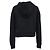 Sudadera Balmain Logo en algodón negro - vista 3
