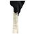 Abito maxi Kite Crewneck Rick Owens in cupro nero - vista 5