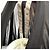 Abito maxi Kite Crewneck Rick Owens in cupro nero - vista 6