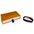 Bracciale reversibile con cerniera Louis Vuitton Rouge Monogram Eclipse Canvas in pelle nera Nero - vista 8