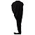 Vestido maxi Edfu Crewneck Rick Owens em algodão preto - vista 2