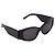 Occhiali da sole Balenciaga Bossy Round AF in acetato nero - vista 2