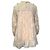 Camicetta Chloé con dettagli cutout in cotone rosa Marrone - vista 3