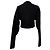 Rick Owens Batwing Klaus Zip Cardigan aus schwarzer Alpakawolle - Ansicht 3
