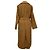 Abrigo Manuela con cinturón y solapas de muesca de Max Mara en pelo de camello beige - vista 2