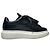 Sneakers Oversized Alexander McQueen in pelle di vitello nera Nero