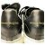 Sneakers Oversized Alexander McQueen in pelle di vitello nera Nero - vista 11