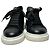 Sneakers Oversized Alexander McQueen in pelle di vitello nera Nero - vista 2