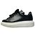 Sneakers Oversized Alexander McQueen in pelle di vitello nera Nero - vista 4