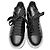 Sneakers Oversized Alexander McQueen in pelle di vitello nera Nero - vista 5
