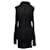 Rick Owens gerippter Rollkragenpullover aus schwarzer Wolle - Ansicht 3