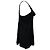 Camiseta de cuello drapeado Rick Owens en acetato negro - vista 2