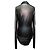Top a maniche lunghe Magnetic di Rick Owens in viscosa nera Nero - vista 3