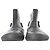 Stivaletti con chiusura a strappo Prada Sport in pelle nera Nero - vista 4