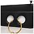 JW Anderson Bolsa Pierce em couro branco J.W.Anderson - vista 17