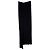 Falda maxi recta Rick Owens en viscosa negra Negro - vista 8