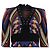 Mini abito Balmain con motivo tribale e lacci in viscosa multicolore - vista 2