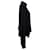 Rick Owens Rollkragenpullover aus schwarzer Baumwolle - Ansicht 2
