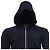 Felpa con zip 4-Bar in cotone blu navy Thom Browne - vista 2