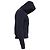 Felpa con zip 4-Bar in cotone blu navy Thom Browne - vista 3