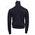 Felpa con zip 4-Bar in cotone blu navy Thom Browne - vista 4