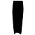 Falda midi ajustada Rick Owens en viscosa negra Negro