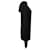 Rick Owens Strickkapuzenpullover aus schwarzer Wolle - Ansicht 2