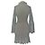Stella Mc Cartney Mini abito arricciato Stella McCartney in seta blu navy Blu chiaro - vista 3