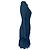 Stella Mc Cartney Mini abito arricciato Stella McCartney in seta blu navy Blu chiaro - vista 9