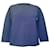 Chloé Boxy Strickpullover aus Navy Blue Wolle Marineblau  - Ansicht 1