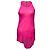 Top de tirantes asimétrico Rick Owens en algodón rosa