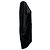 Top Em Oversized in velluto nero Rick Owens - vista 2