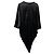 Top Em Oversized in velluto nero Rick Owens - vista 3