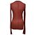 Rick Owens Rippstrick-Top aus roter Viskose - Ansicht 3