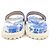 Christian Dior KCQ550TJU FLOU TDJ EMBRO Sandals Blue Beige - view 5