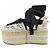 Sandali ESPADRILLE con zeppa Loewe Bianco - vista 2
