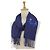 Sciarpa in cashmere IMPRIME HERMES ODYSEE Hermès Blu Blu navy - vista 2