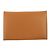 Cartera trifold Hermès Bearn Epsom Dorado