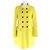 Abrigo cruzado Christian Dior Amarillo
