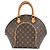 Louis Vuitton Ellipse MM Handtasche Braun